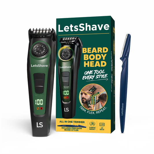 All-in-One Beard, Body & Head Trimmer for Men | One Trimmer Total Control | Free Beard Styler