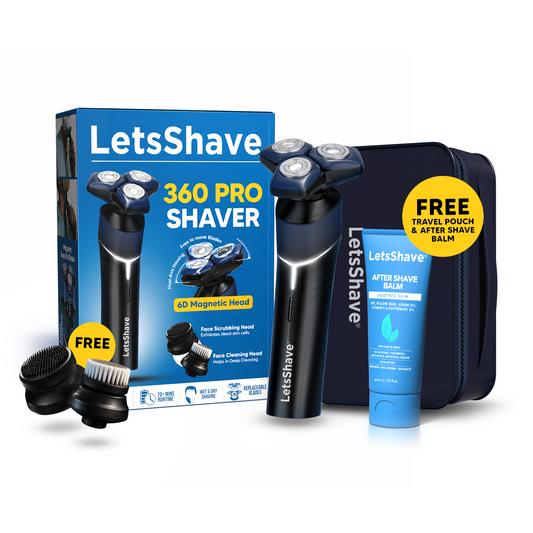 The Modern Dad Upgrade | 360 Pro Shaver Gift Set + FREE Travel Pouch & After Shave Balm