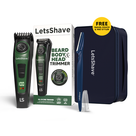 The Complete Dad Grooming Kit | Beard, Body & Head Trimmer + FREE Pro Styler & Travel Pouch