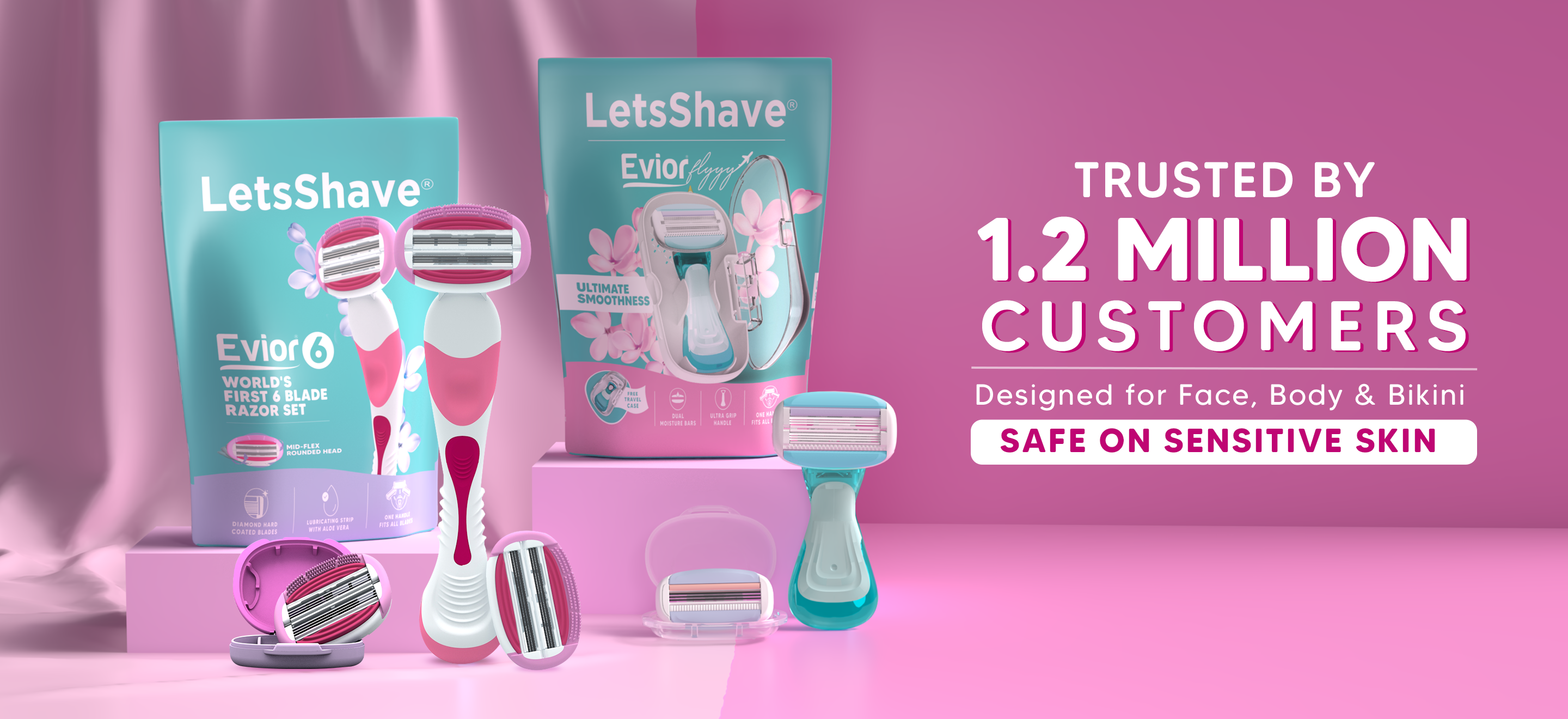 First Women Razor RAZORS GLOBAL WOMEN – LetsShave