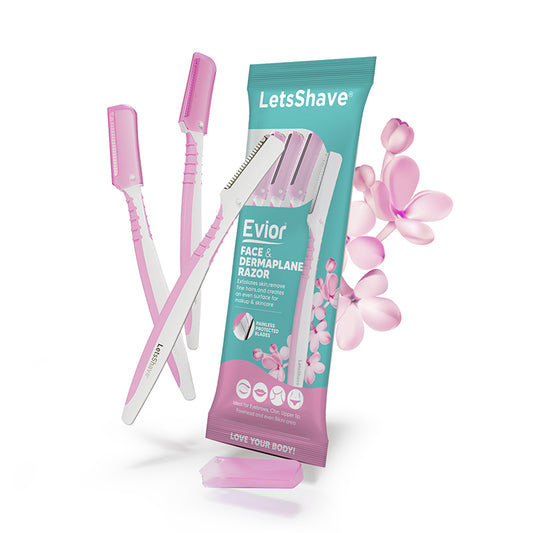 Evior Face Razor - Pack of 3 - Cart Offer