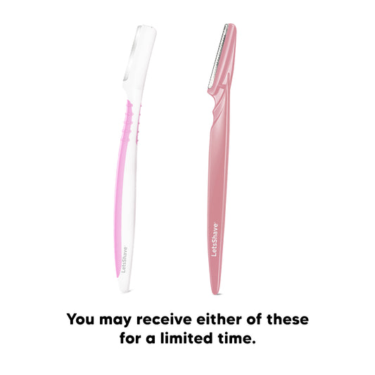 Smooth, Flawless Skin Made Easy | Evior Face Razors Pack of 3 for Gentle & Precise Hair Removal