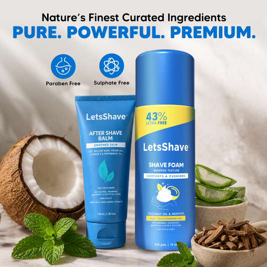 Shave Foam (425g) + After Shave Balm (100ml) Combo