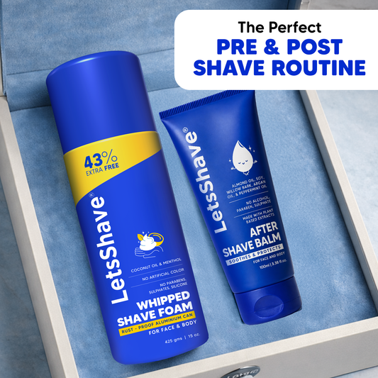Shave Foam (425g) + After Shave Balm (100ml) Combo