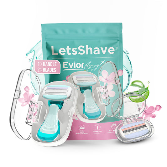 Evior Flyyy Razor Value Set – 1 Handle + 2 Blades