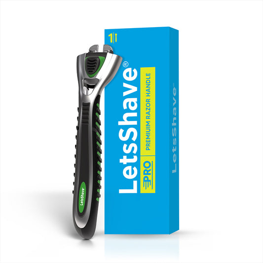 Pro Premium Razor Handle – Compatible with All LetsShave Cartridges