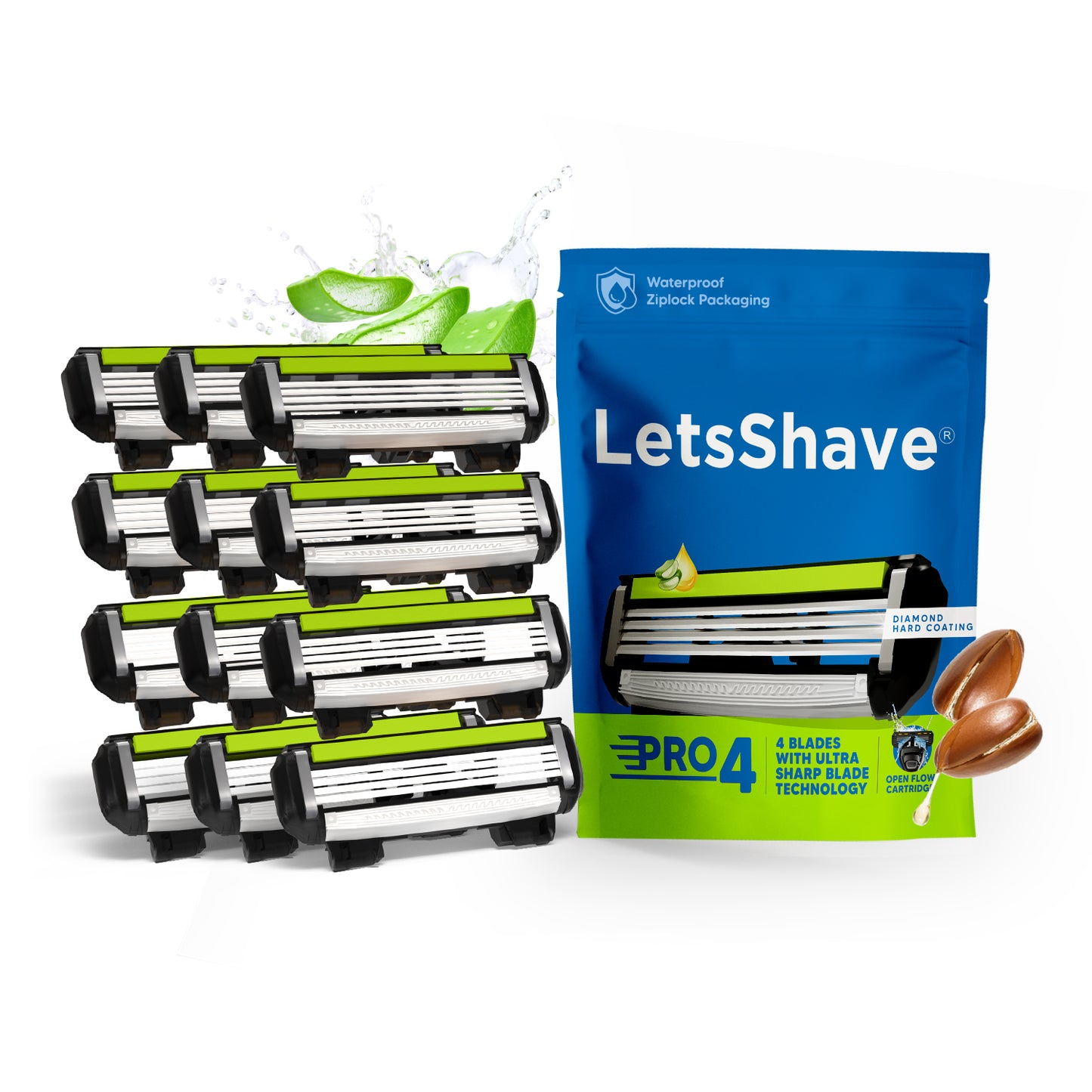 Pro 4 | Ultra-Sharp 4-Blade Cartridges Shaving System