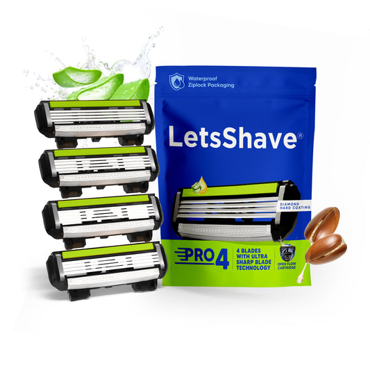 Pro 4 | Ultra-Sharp 4-Blade Cartridges Shaving System