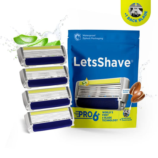 LetsShave Pro 3 Advance Shaving Razor Blades Pack of 2 – blades for men