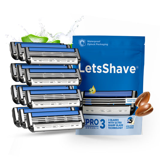 Pro 3 Advance Razor Blades – Pack of 12 Cartridges