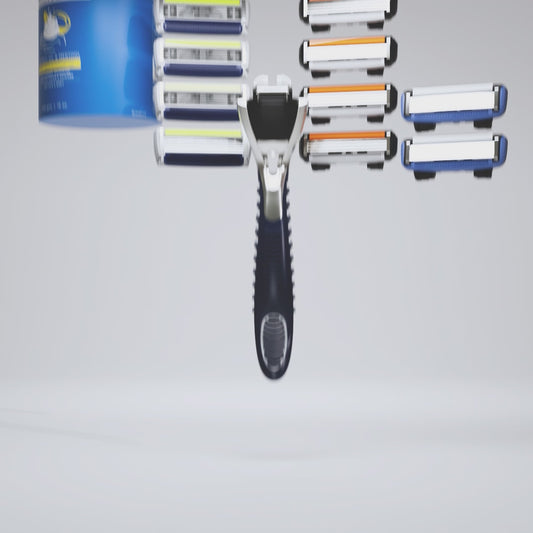 1-Year Shaving Kit | World’s first 6-Blade Complete Shaving Kit for Men