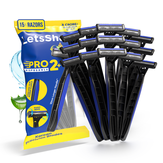Pro 2+ Disposable Razors Pack of 15