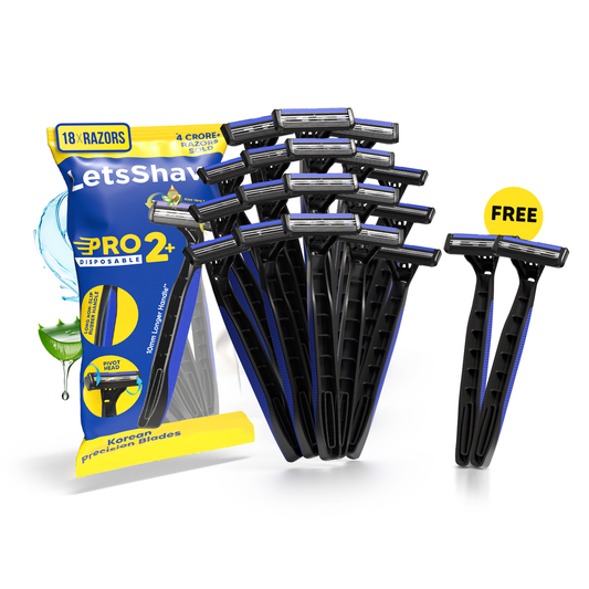 Pro 2+ Disposable Razors Pack of 20 (18 + 2 Free)