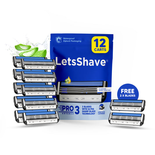 Pro 3 Advance | Ultra-Sharp 3 Blade Razor Cartridges | Pack of 12