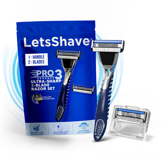 Pro 3 Advance Razor – Ultra-Sharp 3-Blade Razor For Men