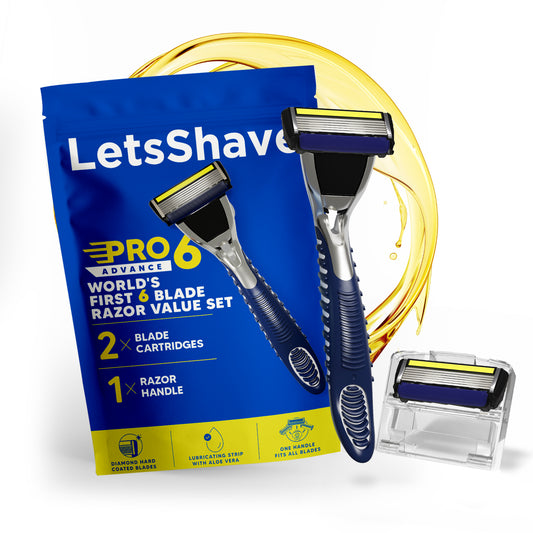 Pro 6 Advance Razor | World’s First 6 Blade Razor for Men