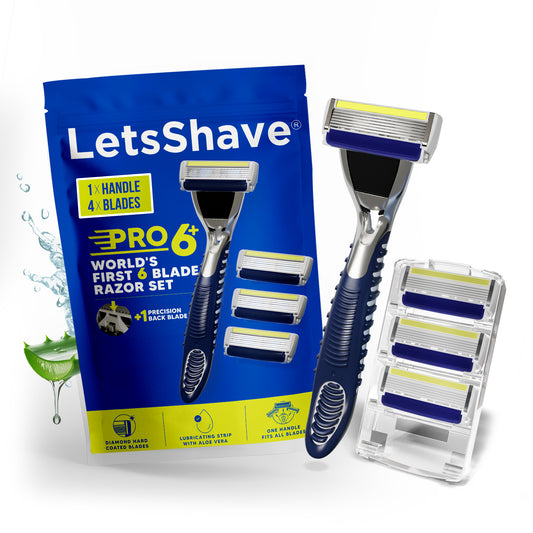 Pro 6 Plus Razor Value Set – World's First 6-Blade Razor
