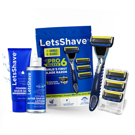 Pro 6 Maxxx Complete Shaving Kit for Men