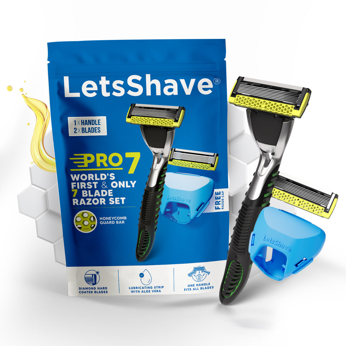 Pakistan Razor 7np Pro 7 Max Razor | World’s First 7-Blade Razor for Men – LetsShave