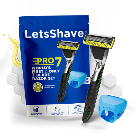 Pro 7 Max Razor Trial Set | World’s First 7-Blade Razor for Men