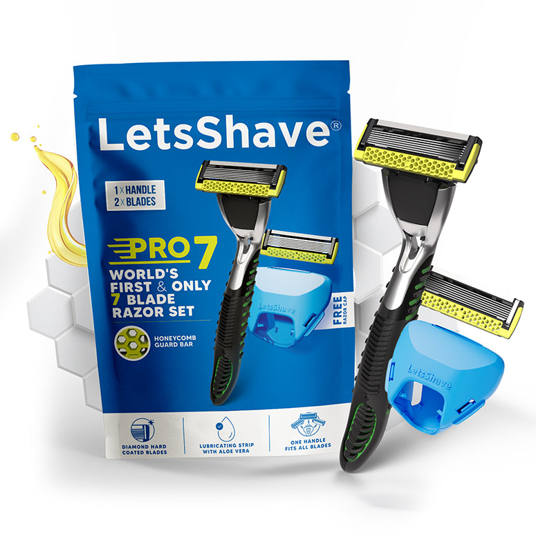 Pro 7 Max Razor Trial Set | World’s First 7-Blade Razor for Men