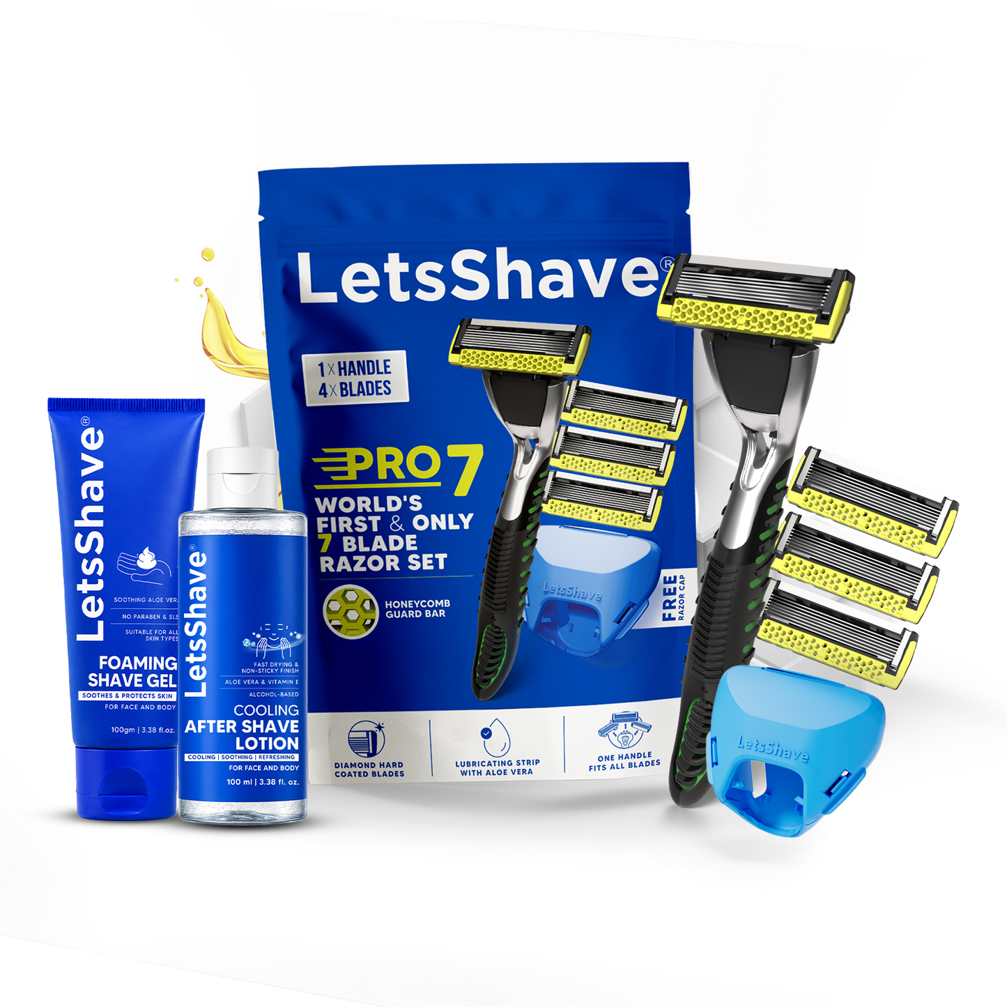 Pro 7 Ultimate Shaving & After-Shave Gift Kit for Men