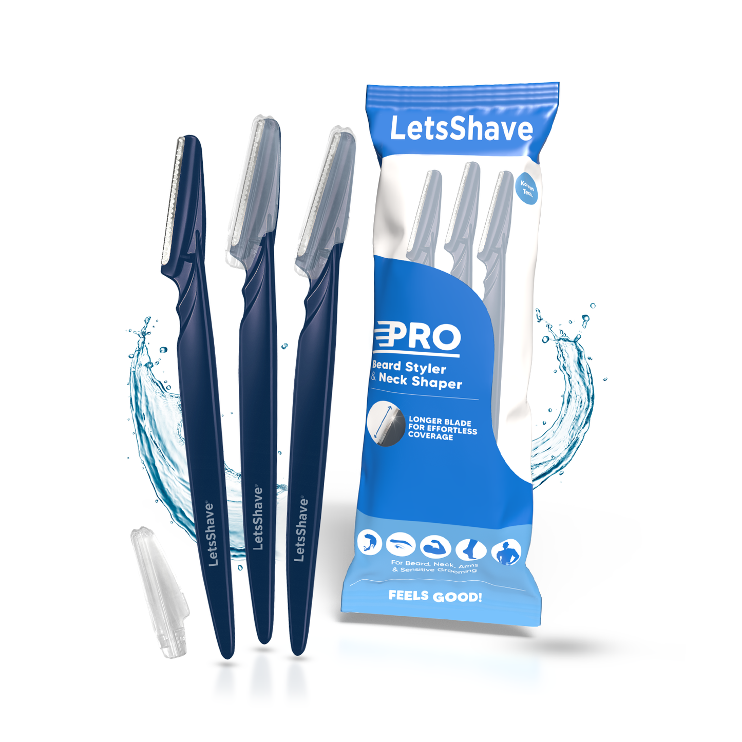Precision Grooming, Made Easy | Pro Styler Razors Pack of 3 | For Clean, Sharp Styling
