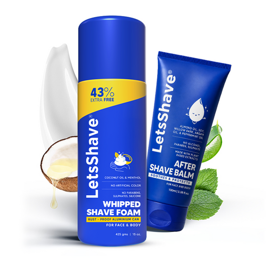 Shave Foam (425g) + After Shave Balm (100ml) Combo