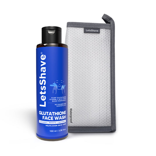 Travel Pouch & Face Wash Combo